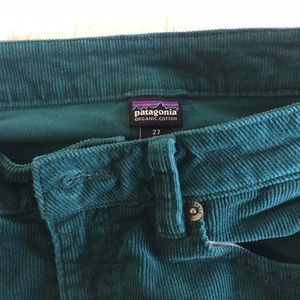 Patagonia Green Corduroy Pants